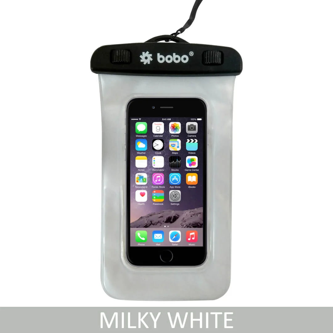 BOBO milky white waterproof dry pouch