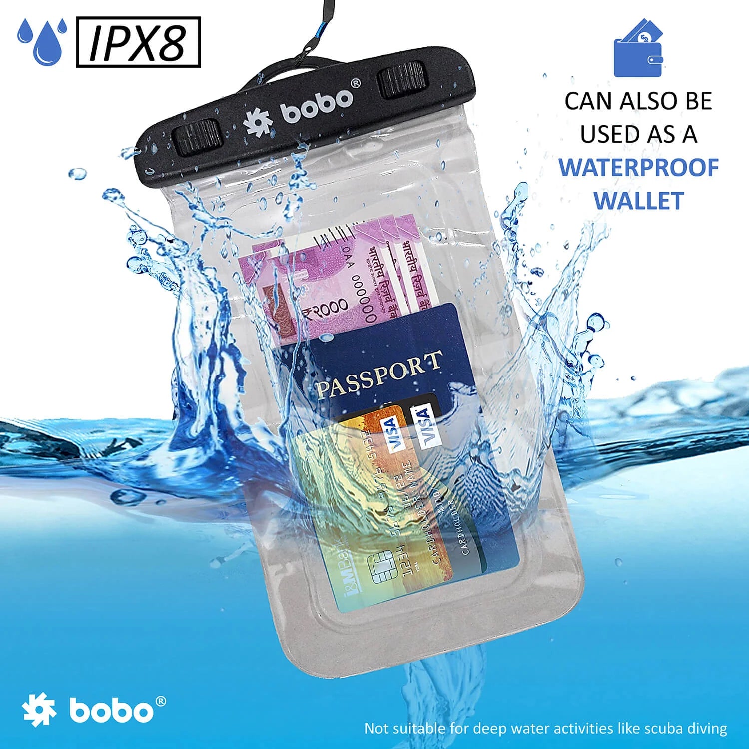BOBO waterproof mobile phone pouch