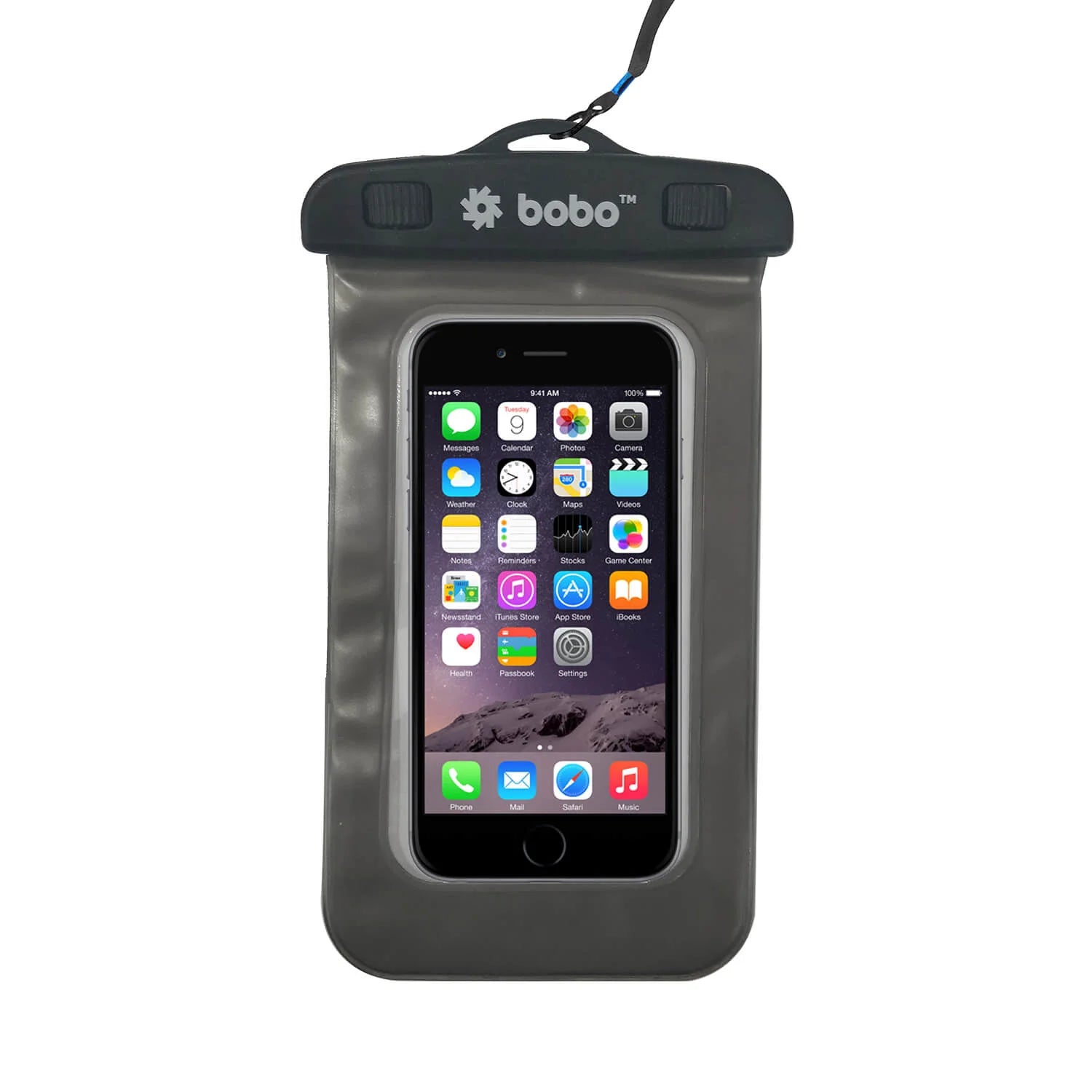 BOBO waterproof mobile phone pouch grey