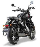 Silver Stallion Ranger performance exhaust for BSA Gold Star 650 silver black matte brushed