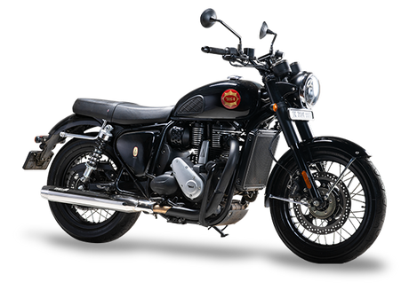 Silver Stallion Ranger performance exhaust for BSA Gold Star 650 silver black matte brushed