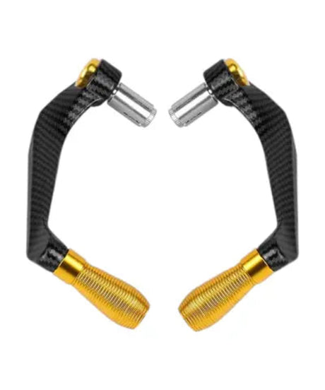 BSSDP Carbon Fiber Motorcycle Lever Guard for Brake Clutch Lever and Rider Hand Protection