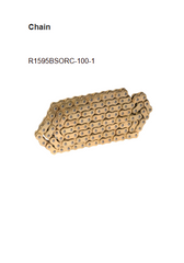 Rolon Brass Chain and Sprocket Kit for Royal Enfield Classic 350 16T 38T 100 Links