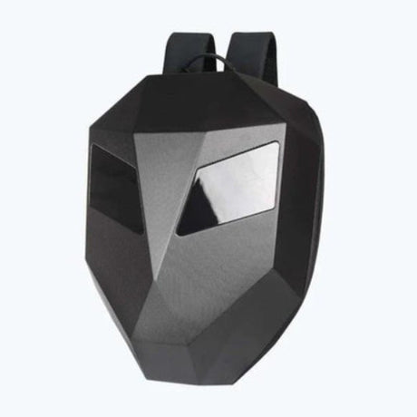 BSDDP Eye LED Black Hard Shell Backpack with 3D LED Display for Motorcycle Riding and Travel