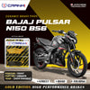 CRANK1 Ceramic Front Brake Pads CRM479 for Bajaj Pulsar N150 BS6 2024-Onwards HH Rated Motorcycle Disc Brake Pads