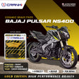 CRANK1 Ceramic Front Brake Pads CRM479 for Bajaj Pulsar NS400 2024+ HH Rated Motorcycle Disc Brake Pads