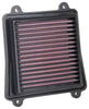 K&N BA-3717 high-flow washable air filter for Bajaj Dominar 400, RS200 and 200NS BS6 performance upgrade