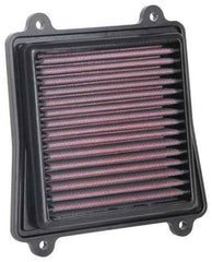 K&N BA-3717 high-flow washable air filter for Bajaj Dominar 400, RS200 and 200NS BS6 performance upgrade