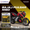 CRANK1 Ceramic Brake Pads for Bajaj Pulsar N160 2022-2025 Front Disc Brake CRM479