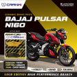 CRANK1 Ceramic Brake Pads for Bajaj Pulsar N160 2022-2025 Front Disc Brake CRM479
