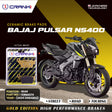 CRANK1 ceramic rear brake pads for Bajaj Pulsar NS400 2024 CRM4174