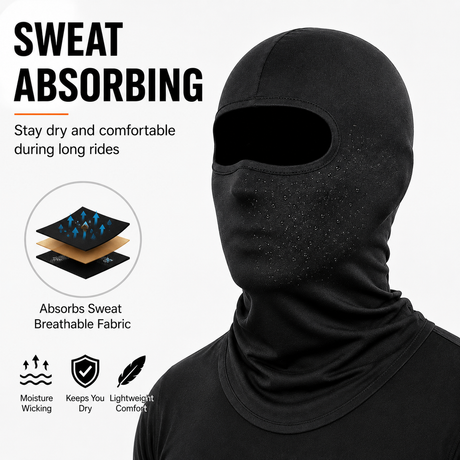 LGP black balaclava face mask for men and women
