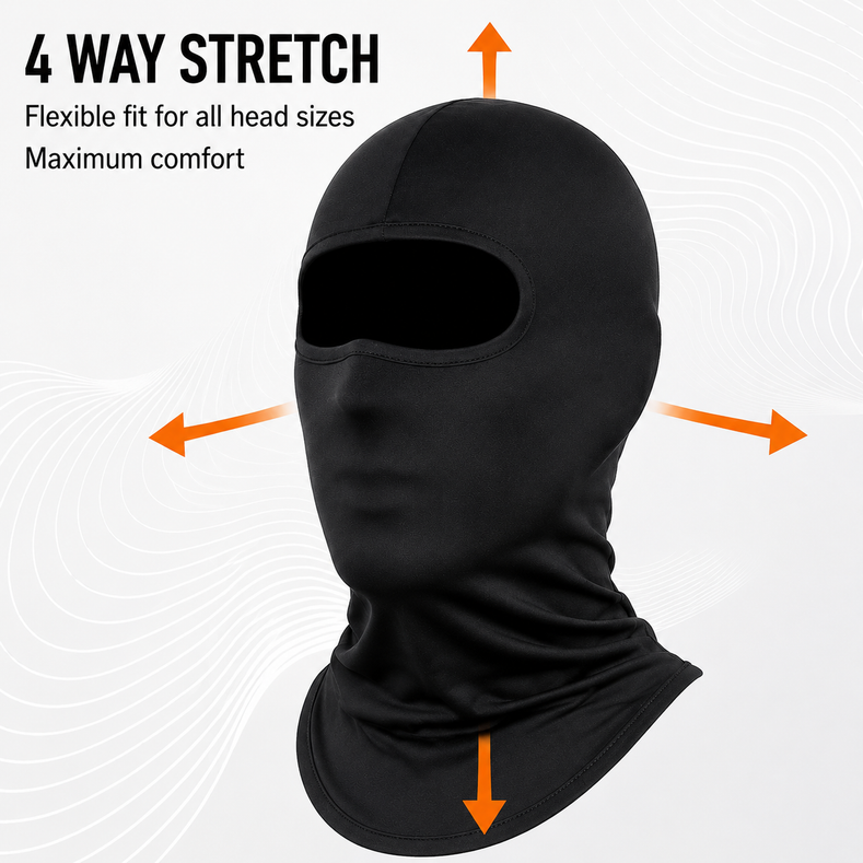 LGP black balaclava face mask

