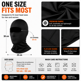 LGP black balaclava face mask

