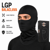 LGP black balaclava face mask

