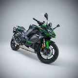 Barrel Outlaw V2 stainless steel slip-on exhaust with link pipe for Kawasaki Ninja 1000SX motorcycle