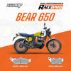 66BHP Race Pro Sintered Brake Pads for Royal Enfield Bear 650 Front 66RP-958 Rear 66RP-953 high performance braking upgrade