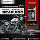 CRANK1 Carbon Front Brake Pads CFB902 for Royal Enfield Bear 650 2024 Onwards