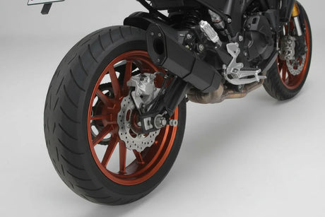 Barrel Rogue 2.0 stainless steel exhaust with decat pipe for Benelli 502C performance motorcycle exhaust