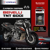 CRANK1 CFB662 Carbon Brake Pads for Benelli TNT 600i Rear