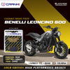 CRANK1 CRM371 ceramic rear brake pads for Benelli Leoncino 500 2016