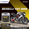 CRANK1 CRM371 ceramic rear brake pads for Benelli TNT 899 motorcycle