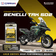 CRANK1 ceramic front brake pads for Benelli TRK 502 motorcycle