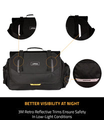 CRAMSTER Stallion 60L stormproof motorcycle saddlebags