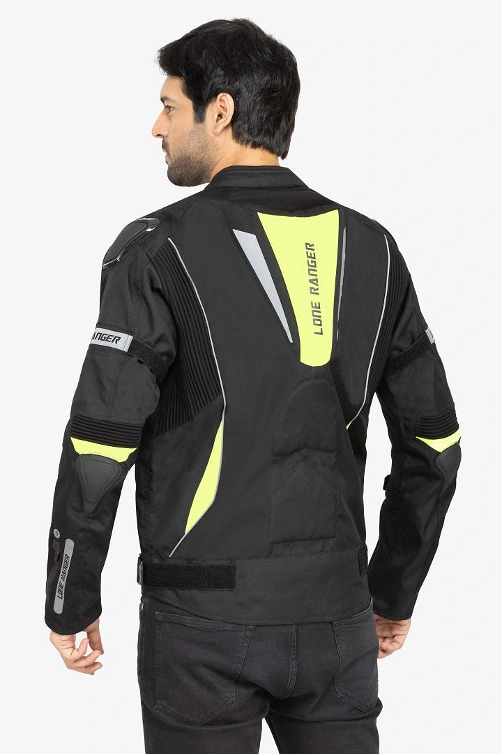 Lone Ranger Bandit green riding jacket
