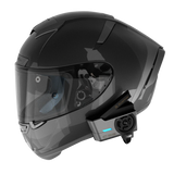 BluArmor C30 mesh helmet intercom with Tuned by BLU signature sound speakers