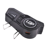 LGP F20 Bluetooth helmet headset installed on motorcycle helmet