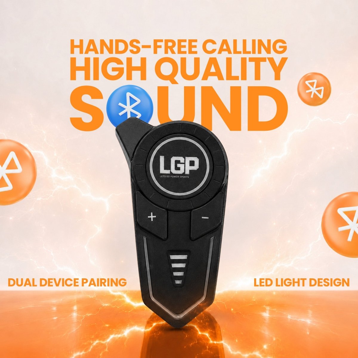 LGP F20 Bluetooth motorcycle helmet headset with microphone

