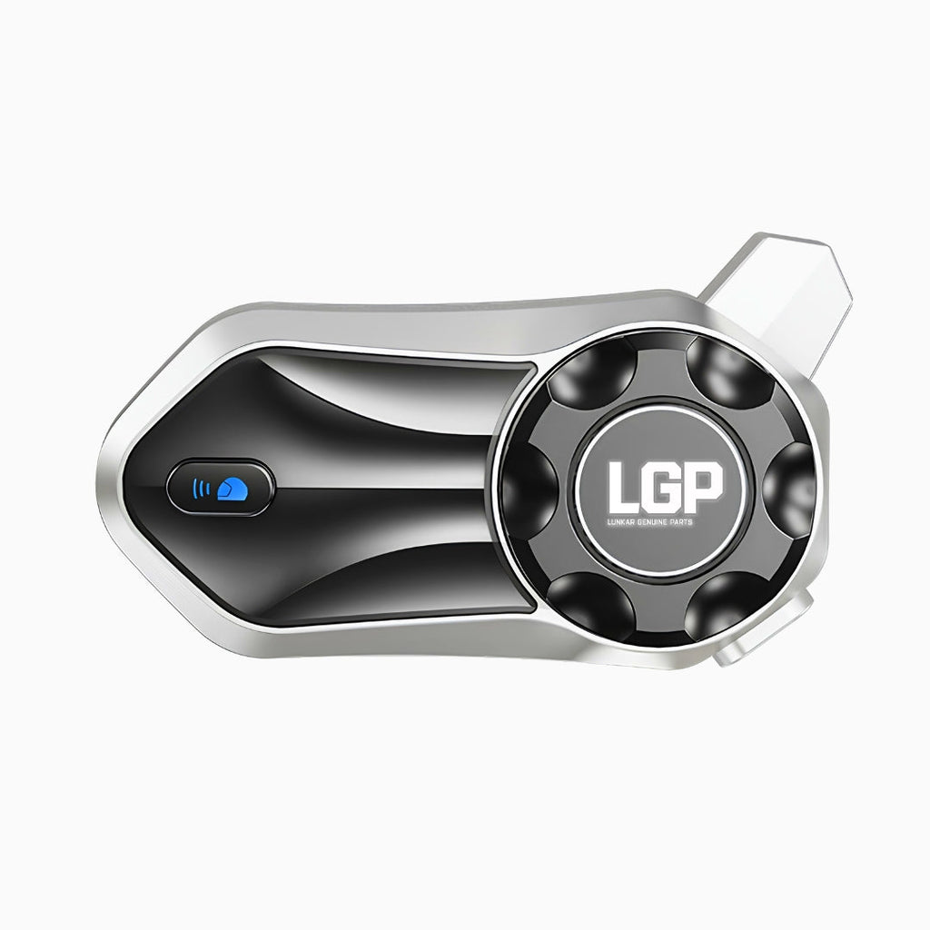 LGP X30 Pro Bluetooth mesh motorcycle intercom black and silver

