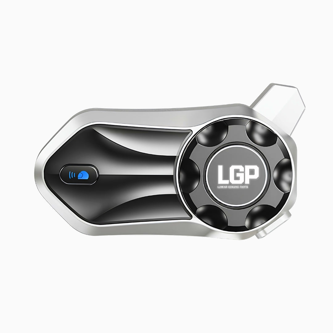 LGP X30 Pro Bluetooth mesh motorcycle intercom black and silver

