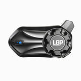 LGP X30 Pro Bluetooth mesh motorcycle intercom black and silver

