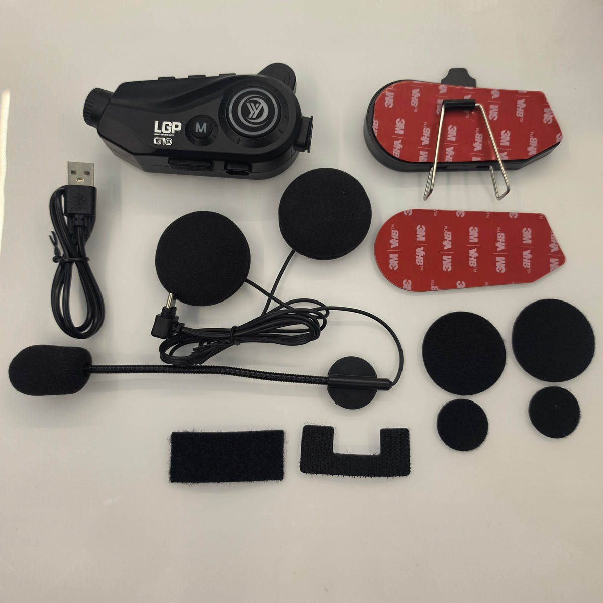 LGP G10 2K Bluetooth motorcycle helmet camera and headset

