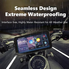 C9 Max Motorcycle Front & Rear Camera with Wireless CarPlay – Aoocci