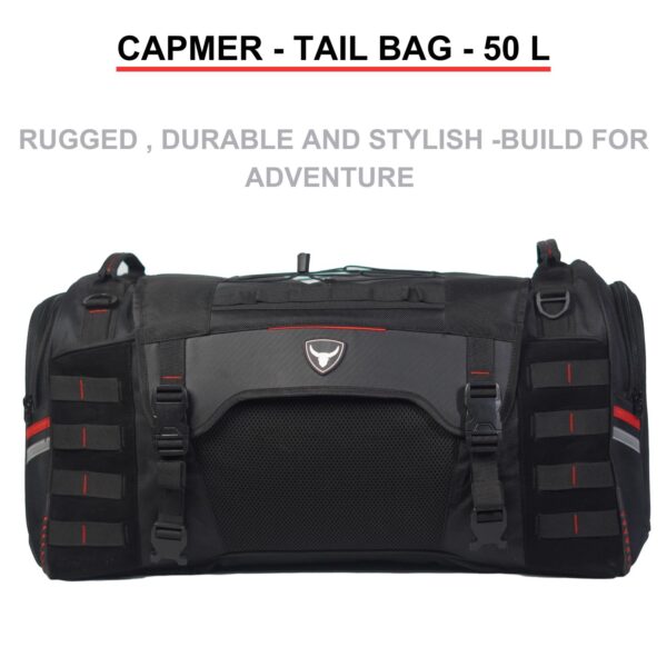 Bison ProGear motorcycle tail bag
