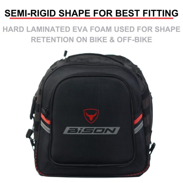 Bison ProGear motorcycle tail bag
