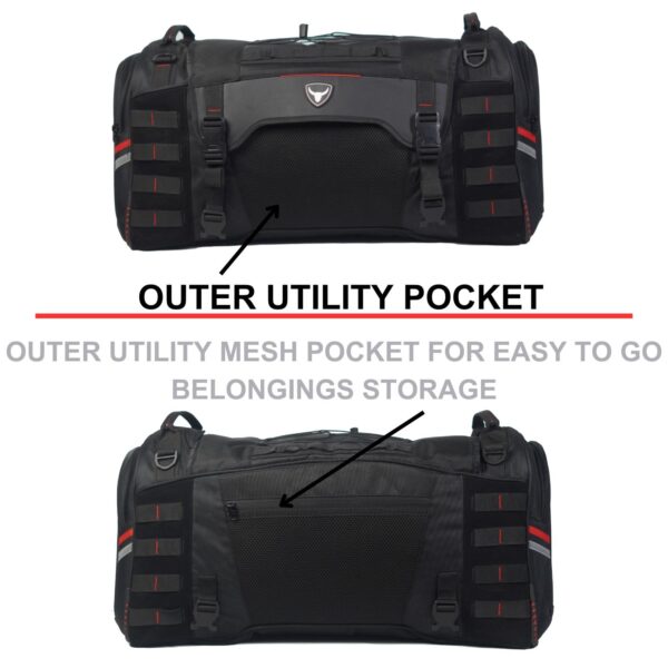 Bison ProGear motorcycle tail bag
