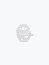LEGUNDARY Casque rear oil cap Royal Enfield Bear 650 silver aluminium CNC engine cap