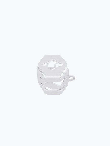 LEGUNDARY Casque rear oil cap Royal Enfield Bear 650 silver aluminium CNC engine cap