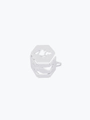 LEGUNDARY Casque rear oil cap Royal Enfield Bear 650 silver aluminium CNC engine cap