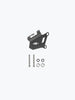 Legundary Custom Raider front disc caliper guard for Hero Xpulse 200 4V black mild steel protector