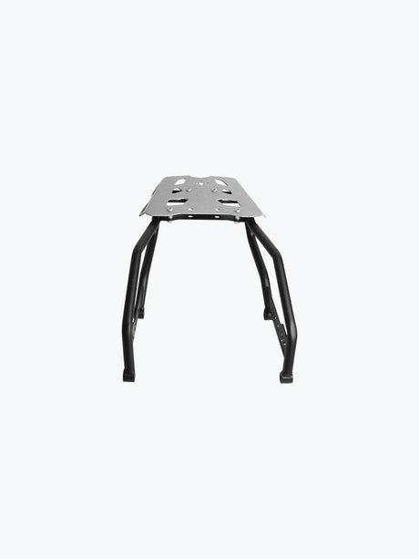 Legundary Custom Honda NX500 Atlas Luggage Carrier Silver Mild Steel Aluminium Rear Rack