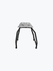 Legundary Custom Honda NX500 Atlas Luggage Carrier Silver Mild Steel Aluminium Rear Rack