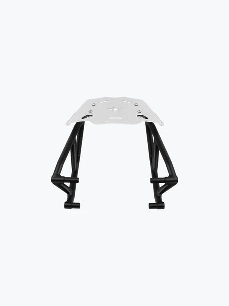 Legundary Custom Gopher Luggage Carrier for TVS Apache RTR 310 Black Mild Steel Rear Rack