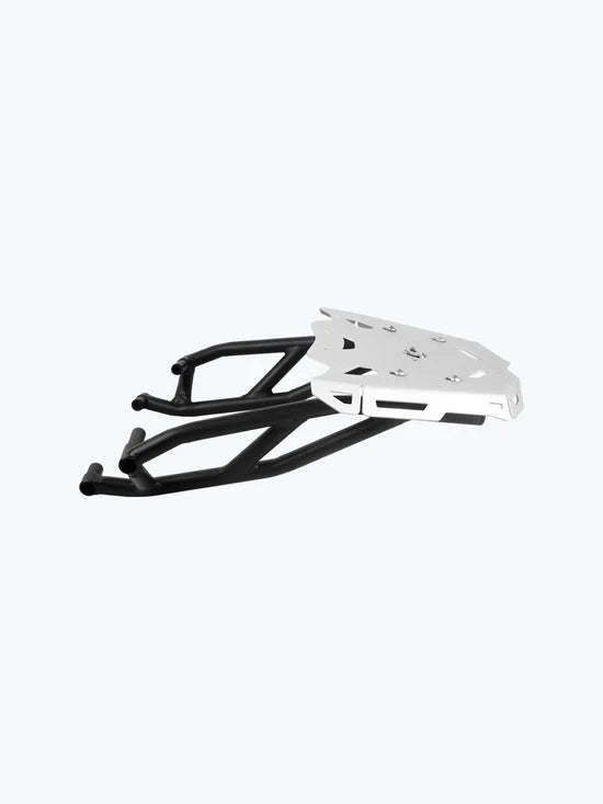 Legundary Custom Gopher Luggage Carrier for TVS Apache RTR 310 Black Mild Steel Rear Rack
