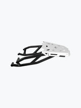 Legundary Custom Gopher Luggage Carrier for TVS Apache RTR 310 Black Mild Steel Rear Rack