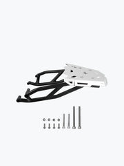 Legundary Custom Gopher Luggage Carrier for TVS Apache RTR 310 Black Mild Steel Rear Rack